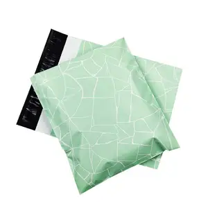 ZGCX Mailers 19X24 10000 9X12ซองจดหมายสีเขียว15X15กระเป๋าขนาดเล็กขนาดใหญ่ Courier กระเป๋าใบปลิวทำของคุณเองเงินโพลีจดหมาย