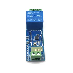 Taidacent Single Channel 12V 10A BLE Relay Switch Module Mobile Phone BLE Remote Control IOT BLE Relay Module