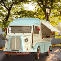 Food Truck Vintage Antique HY, Camion à Café, Chariot à Glaces, Chariot à Hot-Dogs, Cuisine Mobile, Kiosque, Food Truck à Vendre