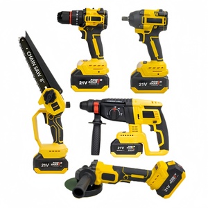 NEOBRISKEN 5-in-1 Cordless Power Tool <b>Set</b> Brushless Lithium Battery Hard Case Includes Drill Angle Hammer-OEM N738 NEOBRISKEN Co - Product Image 5