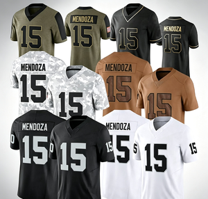 Choix du Rond de Draft 2026 N°1 Cousu 15 #   Maillot de football <span class=keywords><strong>Fernando</strong></span> Mendoza Taille S-3XL Livraison rapide - Product Image 1
