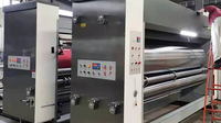 Machine à découpe rotative et à fente pour l'impression flexographique pour la fabrication de boîtes en carton