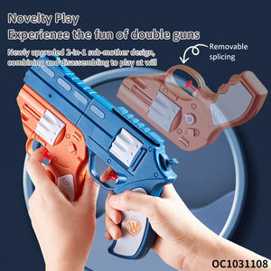 Sommer im Freien kleine <span class=keywords><strong>2</strong></span> in 1 schießen benutzer definierte Wasser pistole Plastiks pielzeug für Kinder - Product Image 5