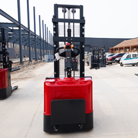 Chariot élévateur électrique robuste à charge rapide avec batterie lithium-ion personnalisée de 2000 kg et capacité de 3 tonnes pour utilisation en quai de chargement