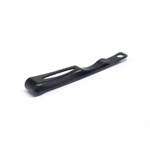 Wholesale OEM Custom Pen Clip Stainless Steel Spring Steel Stamping Parts Pen Holder Clip for Ball point Pen