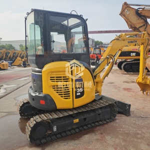 Used Original Japan Komatsu PC35MR <b>Mini</b> Excavator 3.5Ton Hydraulic Crawler Digger Second <b>Hand</b> Small Digging Machine For Sale - Product Image 2