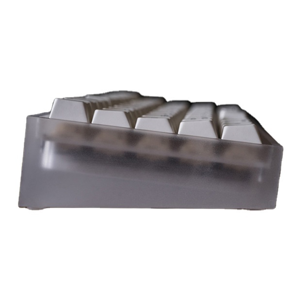 China Factory Rapid clear Cnc Machining Custom Acrylic Polycarbonate Keyboard