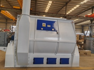 Mới Ngang Cân Bằng Điện Thép 1-15ton Gia Cầm Trang Trại Chim Cá Thỏ Bê Ướt Máy Nghiền Cổ Phiếu Thức Ăn Mixer Mill - Product Image 3