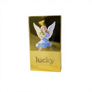 ของที่ระลึกโลหะรูปแท่งทองเหลืองลาย Lucky Angel พร้อมพิมพ์ UV - Product Image 1