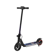Trottinette électrique à deux roues rechargeable pour jeunes, avec assistance électrique, batterie au lithium, pour enfants