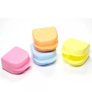 Dental <b>Box</b> Supply Hot Sale Low Price OEM Accept Beautiful Colorful Plastic Dental Tooth <b>Storage</b> <b>Box</b> Teeth Plastic Denture <b>Box</b> - Product Image 2