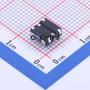 GT-TC063F-H035-L30 Tactile Switch SMD-4P,6.2x6.2mm Switch Single Pole Single Throw Round Button 70gf Vertical Mount - Product Image 2