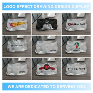 Camry Intrekbare Auto Windscherm Schaduw UV-Bescherming Zonnebrandcrème Opvouwbare Warmte-Isolatie Installaties Auto Zonnescherm Paraplu - Product Image 3