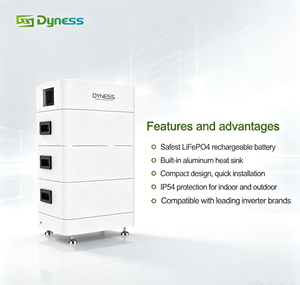 Módulo de Batería de Alto Voltaje Dyness Tower HV9637 96V 37Ah, Diseño Apilable sin Rack, Comunicación CAN, para Almacenamiento Solar, IP54 - Product Image 1