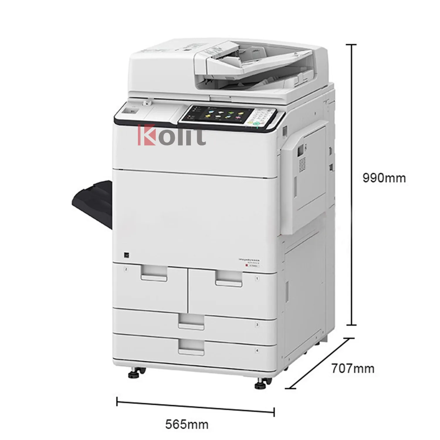 Máquina copiadora digital láser multifunción remanufacturada de primera calidad Máquina fotocopiadora C7580