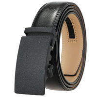 Ceinture en cuir bleu marine LY25-0711-1, ceinture automatique à boucle pour hommes, pour costumes et jeans