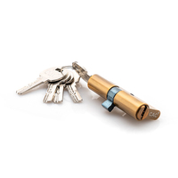 Serrure à mortaise simple de remplacement, 1 pièce, avec serrure à cylindre