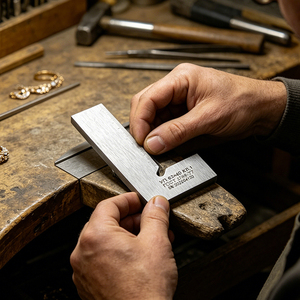 <span class=keywords><strong>Règle</strong></span> <span class=keywords><strong>de</strong></span> marquage en acier au carbone en forme <span class=keywords><strong>de</strong></span> L à 90 degrés pour charpentier, équerre à <span class=keywords><strong>bord</strong></span> plat - Product Image 3
