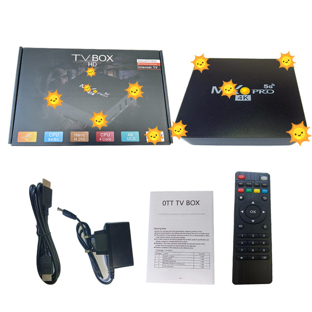 Foreign Trade MX9 Factory XQ Pro Set-Top Box Rockchip RK3229 Four Core 4K HD Android 11 Network TV Box