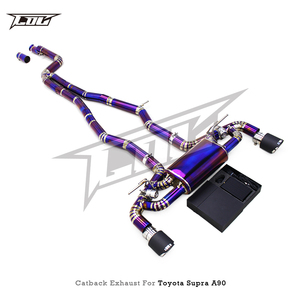 Système d'échappement Catback OEM pour A90 A91 MK4 MK5 avec embout en fibre de carbone pour Toyota Supra J29 3.0T 2020-2024, silencieux d'échappement à soupapes - Product Image 3