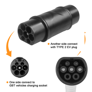 32A tek fazlı üç fazlı avrupa standardı EV BYD şarkı Tang için şarj adaptörü tip 2 GB/T - Product Image 5