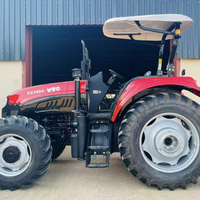 Tracteur agricole chinois de marque supérieure, 140 CV, 4 roues motrices, YTO-NLX1404, avec moteur et pompe à empattement de 1,4 m en option