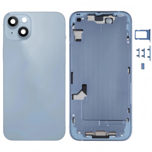 Carcasa Trasera para iPhone 14 14 Pro Max, Cubierta de Vidrio, Chasis con Lente de Cámara, Botones de Encendido y Volumen, Repuesto Flexible - Product Image 1