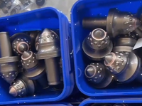 Burin à tige de 25 mm Dunrui pour perceuse rotative - Dureté HRC42-45, résistant à l'usure, à dents en carbure de tungstène