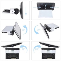 Pemutar media mobil Android 10, Radio mobil Android 10.1 "1din layar vertikal, pemutar Multimedia Gps layar dapat diputar 360 derajat