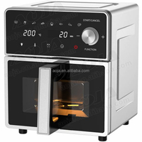 Appareil de cuisine électrique grande capacité four à pizza friteuse à air à convection four grille-pain avec cuisson déshydrater rôtissoire