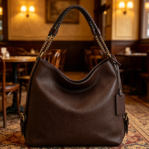 Bolso de Hombro Tipo Hobo de PU Texturizado Suave, Personalizado al por Mayor, de Gran Capacidad, con Forro de Poliéster para Todas las Temporadas - Product Image 2