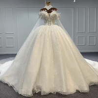 Robes de mariée Jancember Mn126, magnifiques, brillantes, luxueuses, style cœur, pour mariage