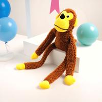 Jouet interactif pour chien en forme de singe, couineur, à mâcher, pour l'entraînement et le nettoyage des dents, pour le jeu autonome, vente en gros usine
