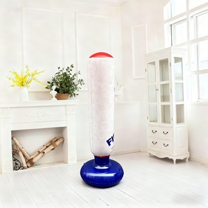 Sac de frappe gonflable WOW Boxing Post 1,6 m pour entraînement à domicile et soulagement du stress - Product Image 3