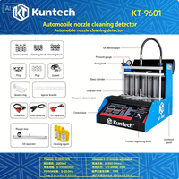 Testeur de nettoyage d'injecteurs manuel KUNTECH KT-9601 avec étui rigide
