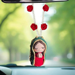 Muñeca <span class=keywords><strong>de</strong></span> Ganchillo <span class=keywords><strong>de</strong></span> <span class=keywords><strong>la</strong></span> Virgen María, Amigurumi, Muñeca Cristiana <span class=keywords><strong>de</strong></span> Peluche, Jesús, Nuestra Señora <span class=keywords><strong>de</strong></span> Guadalupe, Llaveros Cristianos - Product Image 6