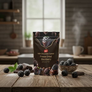 New Arrival Freeze-Dried Blackberries – <b>Chocolate</b> Coated, Premium Quality, Healthy Crispy Snack, Bulk Packaging - Product Image 3