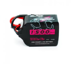 Black Series 1100/1300/1550mAh 4S 6S <b>Lipo</b> <b>Battery</b> 14.8V 22.2V FPV Racing Drone - Product Image 4