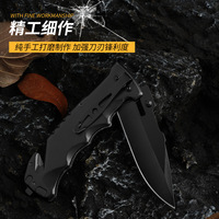 Couteau pliant en acier inoxydable pour le dropshipping Shopify, couteau de survie, d'autodéfense, tactique, portable, tranchant, pour fruits