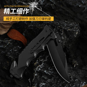 Cuchillo Plegable de Acero Inoxidable para Dropshipping en Shopify, Cuchillo de Supervivencia, Defensa Personal, Táctico, Portátil, Afilado, para Frutas - Product Image 5