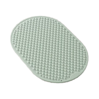 Disque d'acupression double face ovale en silicone pour la réflexologie des pieds et le massage Gym Fitness Sports & Entertainment