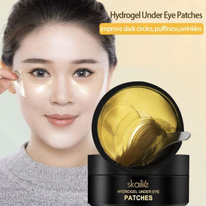 Personnalisation OEM - Patchs pour les yeux en or 24 carats, naturels et biologiques, soin des yeux, gel, coussinets, collagène, acide hyaluronique, éclaircissant, <span class=keywords><strong>cernes</strong></span> - Product Image 3