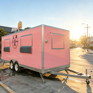 Fast Europe Pizza Trailer Modern Coffee Food Truck Customized Ice Cream DOT Catering <b>Cart</b> - Product Image 3