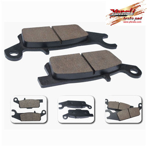 8 Piezas de Pastillas de Freno Planas para ATV UTV, Sin Asbesto, Semi-Metálicas, para YAMAHA <span class=keywords><strong>Grizzly</strong></span> <span class=keywords><strong>700</strong></span> YFM700 2007-2019 YONGLI, Larga Duración, Nuevas - Product Image 4