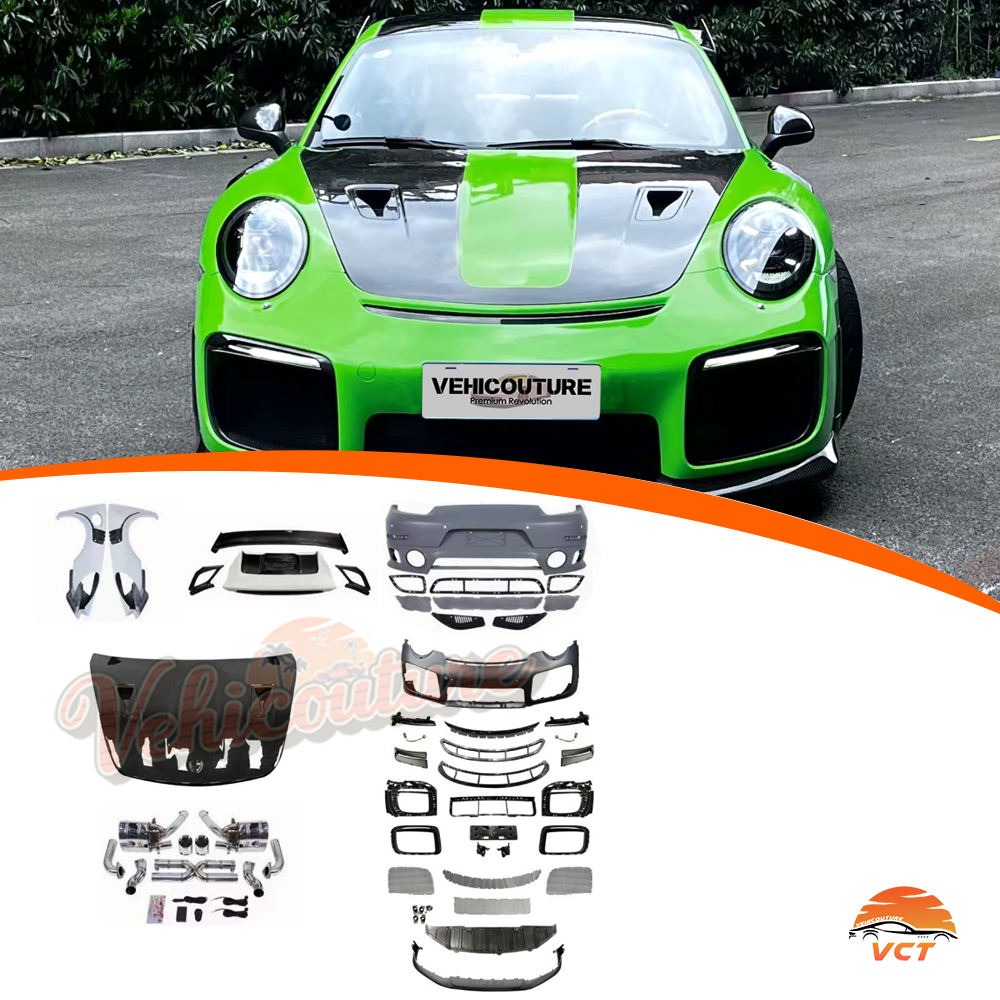 911 997 Body Kit Fiberglass Wide Body Style New Design