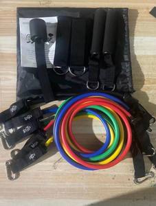 Las más nuevas bandas de entrenamiento en casa, juego de bandas de resistencia, 11 Uds., bandas de ejercicio con asas, ancla de puerta y correas de tobillo 10 - Product Image 4