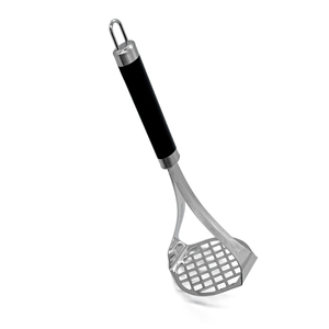 Triturador de Patatas con Mango Resistente al Calor y Placa de Prensa Redonda Grande para Verduras, Frutas y Alimentos para Bebés 01BB045 de Acero Inoxidable - Product Image 5