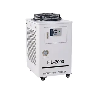 Custom 3 Ton Industrial Fiber Laser Chiller HL-1500 Air-Cooled Water Chiller for Laser Tube Cooling for Manufacturing Plants