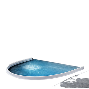 Barrera de Agua Plegable de Silicona Desechable para Ducha, Sistema de Separación Húmedo/Seco, Retén de Agua para Umbral de Ducha - Product Image 4