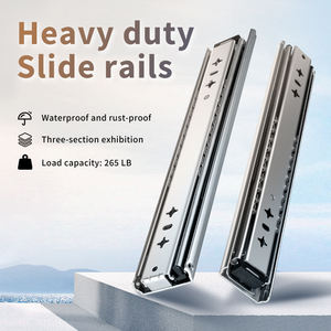 AOLISHENG tekne aksesuarları paslanmaz çelik deniz çekmece slayt tam uzatma rulman yan dağı 120kg çekmece slayt - Product Image 2